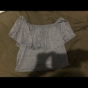 Navy Blue or Pink Off the Shoulder tops